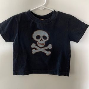 Baby Boy 12M Skull Shirt